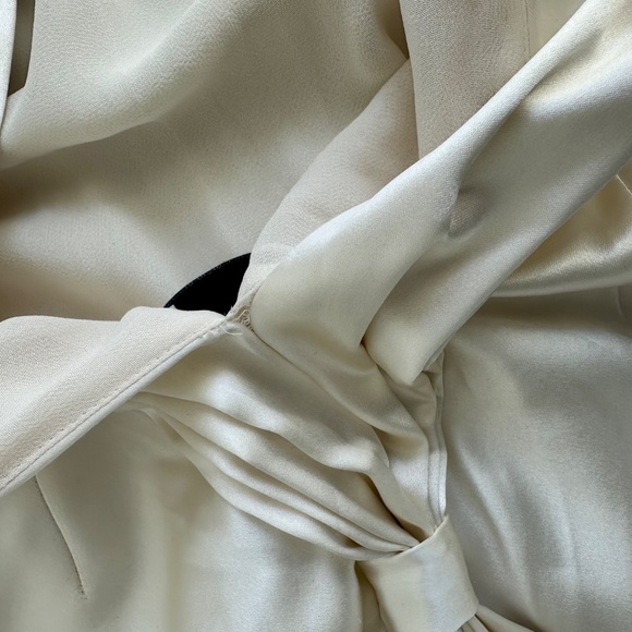 Reformation Margot Wedding Dress Gown Silk Satin Ivory Mermaid Train With Tags 6 - Picture 11 of 14